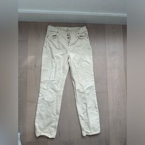 Reformation - Cynthia High Rise Straight Jeans